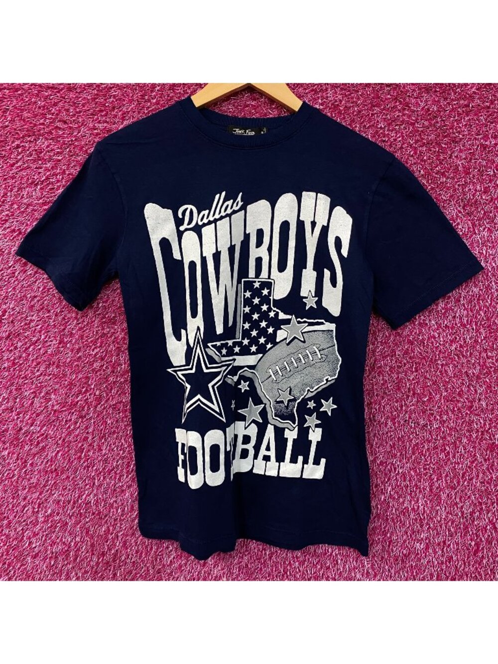 Junk Food Clothing Dallas Cowboys Checkdown Flea Market Tee XS
